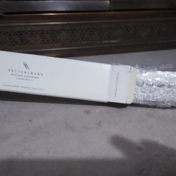 Pottery Barn Sentiment Paperweight - Picture 2 of 4